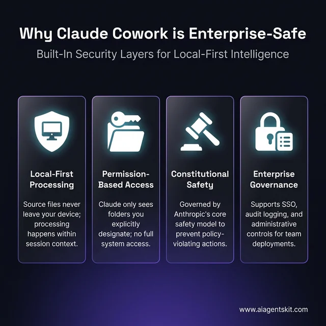 Claude Cowork Enterprise Security Pillars