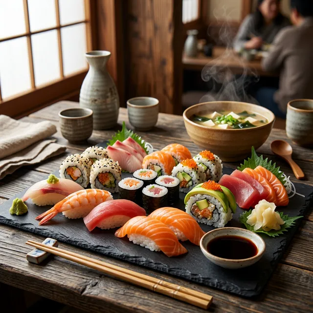 Artistic food photography sample