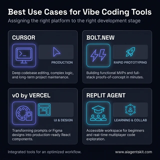 Strategic Use Cases for AI-First Coding Tools: Production, Prototyping, Design, and Education