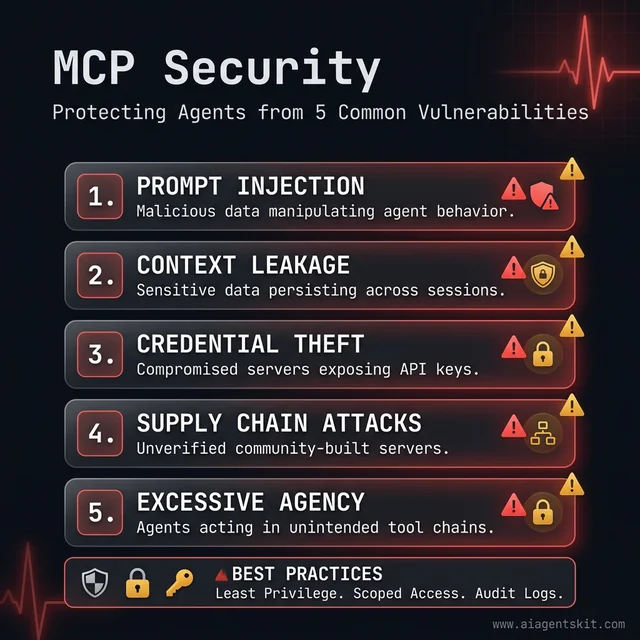 MCP Security Checklist: 5 Mission-Critical Risks