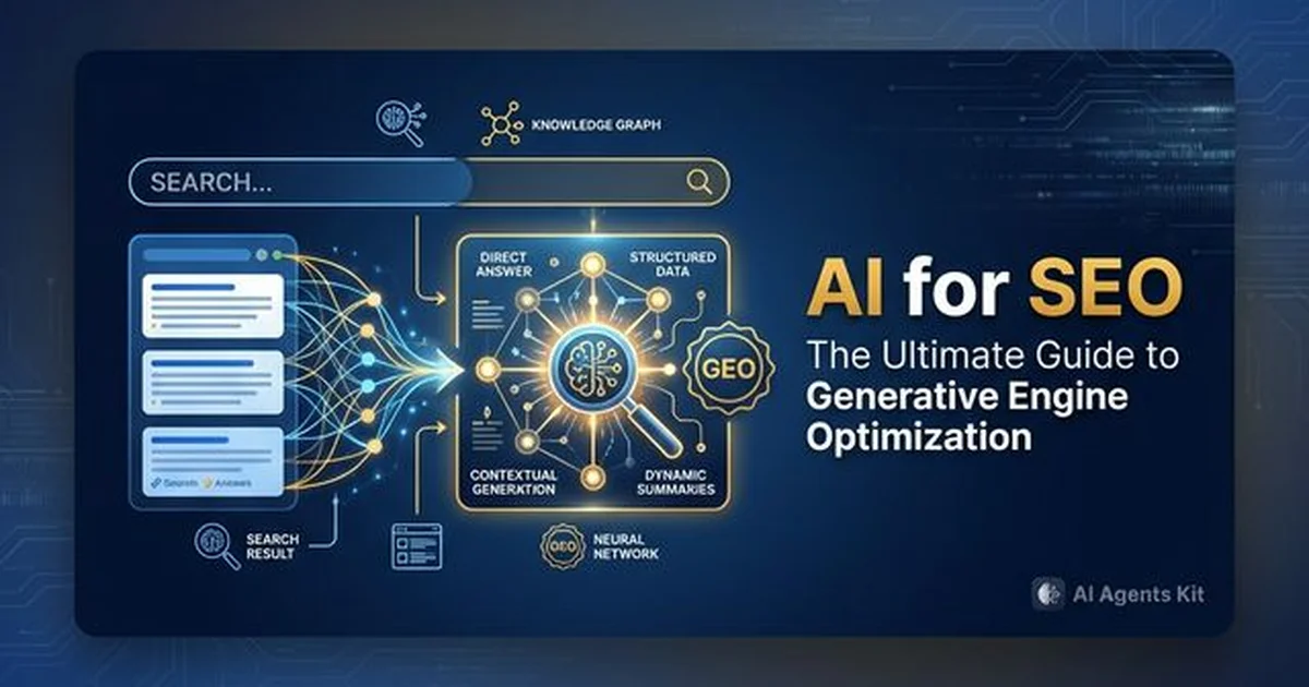 Featured image for AI for SEO: The Ultimate Guide to Generative Engine Optimization