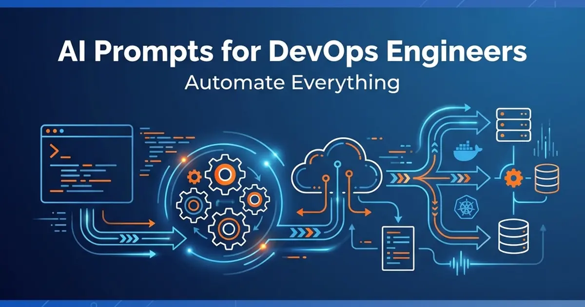 Featured image for AI Prompts for DevOps Engineers: Automate Everything (2026)