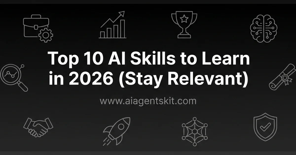 Featured image for Top 10 AI Skills to Learn in 2026 to Stay Relevant