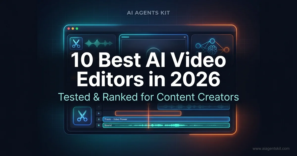Featured image for 10 Best AI Video Editors in 2026 (Tested and Ranked)