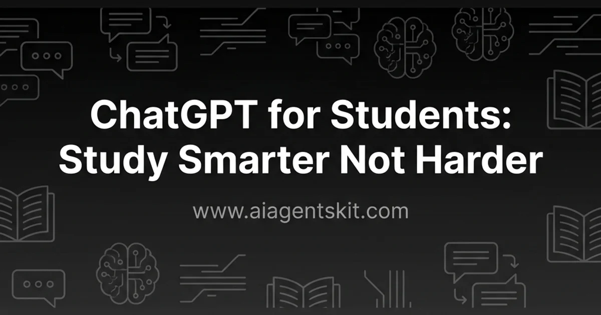 Featured image for ChatGPT for Students: Study Smarter Not Harder (2026)