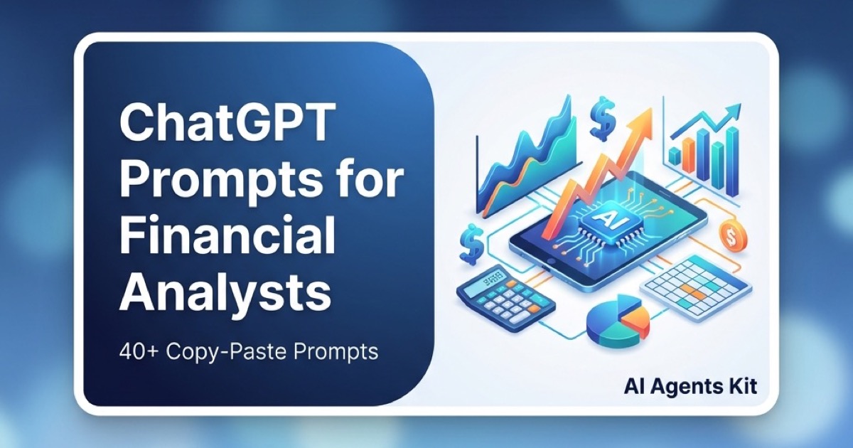 Featured image for ChatGPT Prompts for Financial Analysts (2026 Guide)