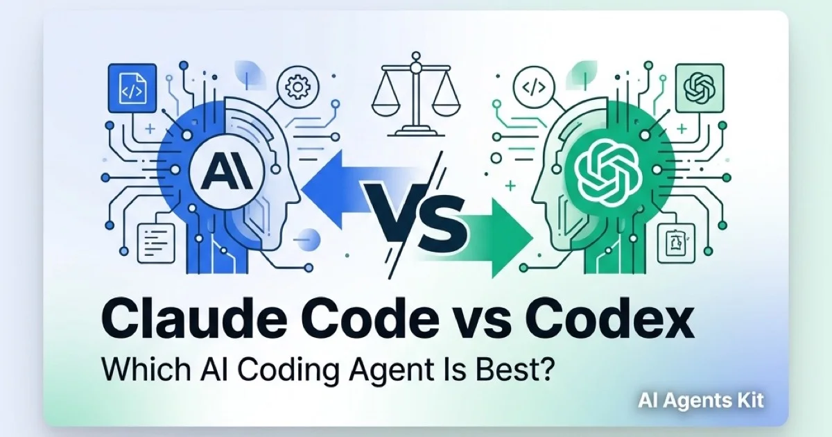 Featured image for Claude Code vs Codex: Which AI Coding Agent Is Best?
