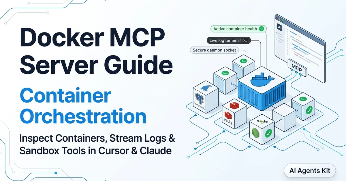 Featured image for Docker MCP Server Guide: Container Orchestration in Cursor & Claude (2026)