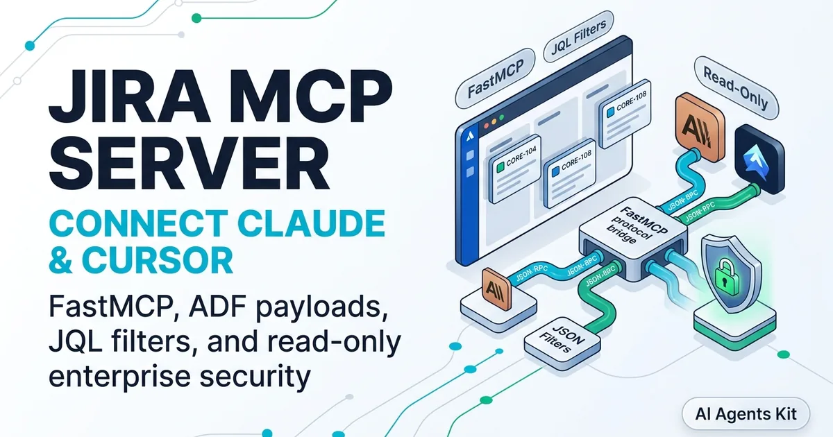 Featured image for Jira MCP Server: Connect Claude & Cursor with FastMCP & Security