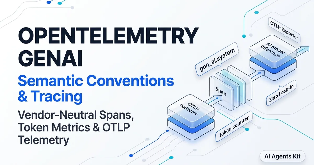 Featured image for OpenTelemetry Semantic Conventions for Generative AI: Complete Python Setup