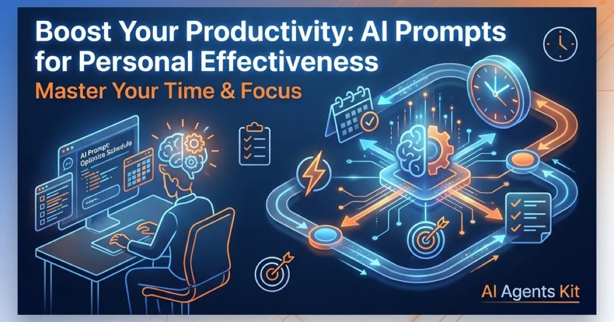 Featured image for Boost Your Productivity: AI Prompts for Personal