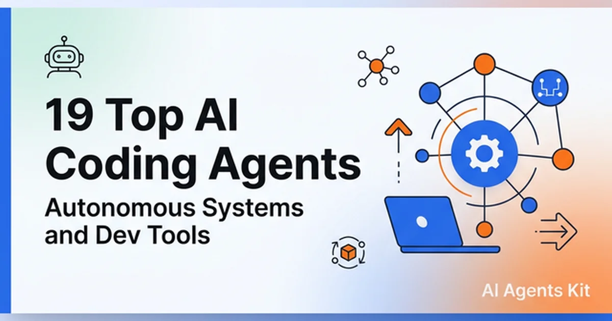 Featured image for 19 Top AI Coding Agents and Autonomous Systems (2026)
