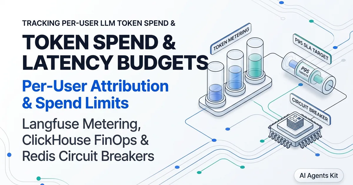 Featured image for Tracking Per-User LLM Token Spend & Latency Budgets with Langfuse