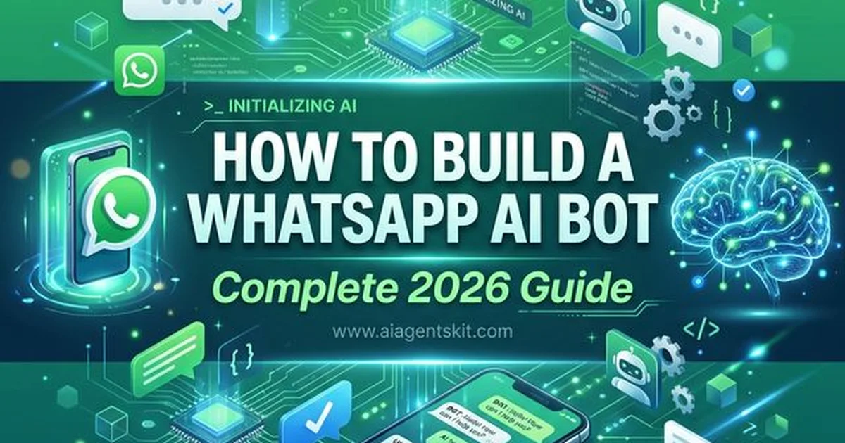 Featured image for How to Build a WhatsApp AI Bot: Complete 2026 Guide